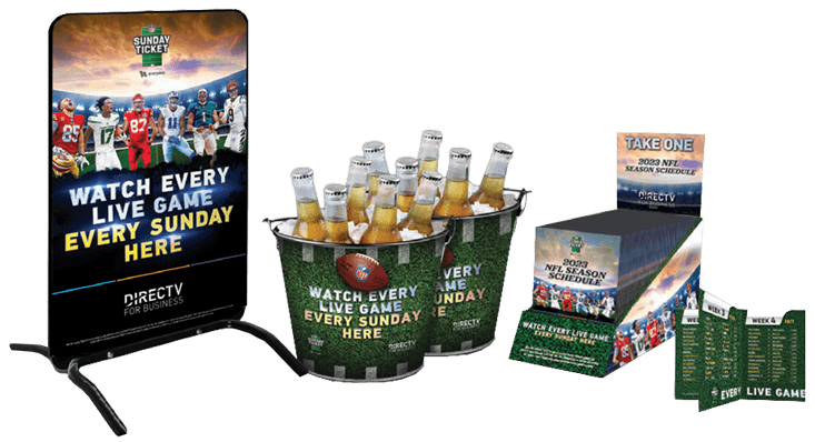 DIRECTV FOR BUSINESS Promotional Materials