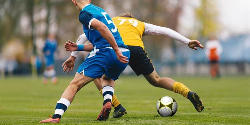 Tech support representative talking on phone